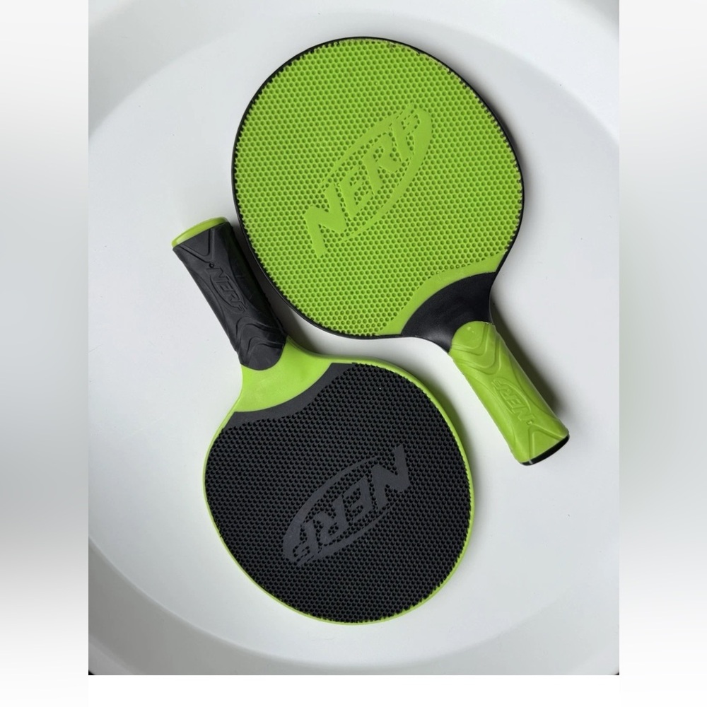 Ping Pong Table Tennis Paddle Game Racket Waterproof Durable Outdoor Nerf